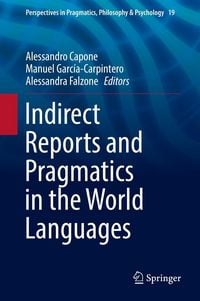 Produktbild: Indirect Reports and Pragmatics in the World Languages