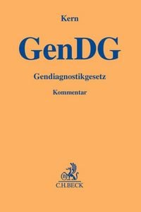 Produktbild: Gendiagnostikgesetz. GenDG