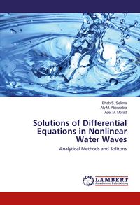 Produktbild: Solutions of Differential Equations in Nonlinear Water Waves