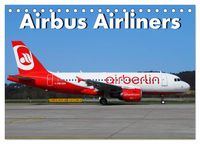 Produktbild: Airbus Airliners (Tischkalender 2026 DIN A5 quer), CALVENDO Monatskalender