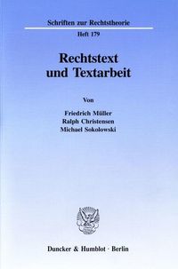 Produktbild: Rechtstext und Textarbeit.