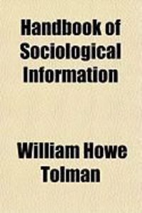 Produktbild: Handbook of Sociological Information