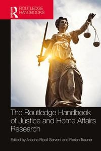 Produktbild: The Routledge Handbook of Justice and Home Affairs Research