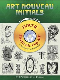 Produktbild: Art Noveau Initials