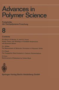 Produktbild: Advances in Polymer Science