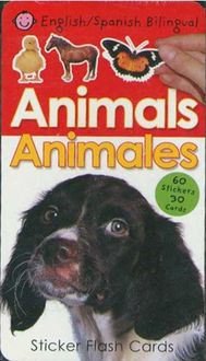 Produktbild: Animals/Animales Sticker Flash Cards [With 60 Stickers]