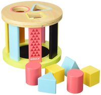 Produktbild: GOULA Geometrische Formen-Steckspiel Trommel