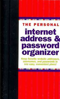 Produktbild: The Personal Internet Address & Password Organizer