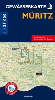 Produktbild: Gew&auml;sserkarte M&uuml;ritz