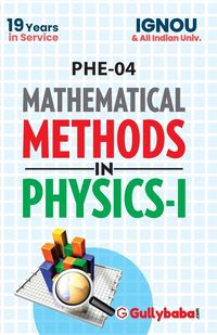 Produktbild: PHE-04 Mathematial Methods in Physics-I