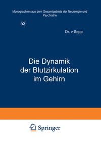 Produktbild: Die Dynamik der Blutzirkulation im Gehirn