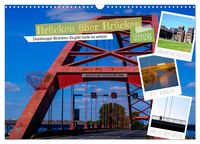 Produktbild: Duisburg - Br&uuml;cken &uuml;ber Br&uuml;cken (Wandkalender 2026 DIN A3 quer), CALVENDO Monatskalender