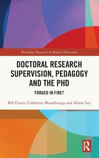 Produktbild: Doctoral Research Supervision, Pedagogy and the PhD