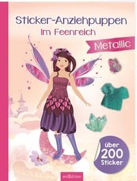 Produktbild: Sticker-Anziehpuppen Metallic &ndash; Im Feenreich