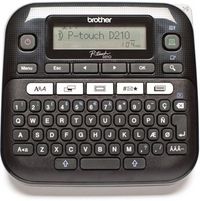 Produktbild: Brother P-touch D210 Beschriftungsger&auml;t Geeignet f&uuml;r Schriftband: TZe 3.5 mm, 6 mm, 9 mm, 12 mm