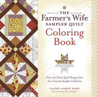 Produktbild: Hird, L: Farmer's Wife Sampler Quilt Coloring Book