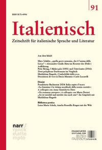 Produktbild: Italienisch Band 91 | 46. Jahrgang, Heft 1