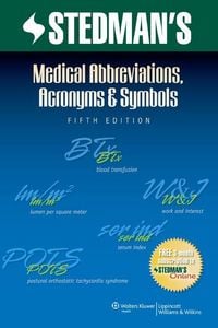 Produktbild: Stedman's Medical Abbreviations, Acronyms & Symbols