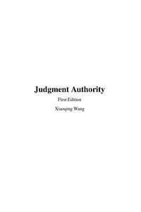 Produktbild: Judgment Authority