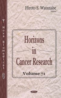 Produktbild: Horizons in Cancer Research. Volume 71