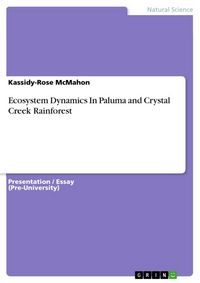 Produktbild: Ecosystem Dynamics In Paluma and Crystal Creek Rainforest