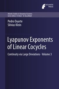Produktbild: Lyapunov Exponents of Linear Cocycles