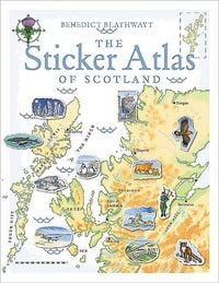 Produktbild: The Sticker Atlas of Scotland