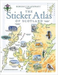 Produktbild: The Sticker Atlas of Scotland