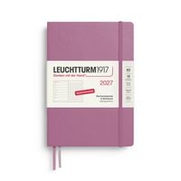 Produktbild: Wochenkalender & Notizbuch Dotted Medium (A5) 2027, Dusty Rose, Deutsch