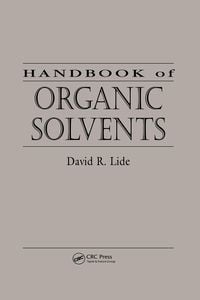 Produktbild: Handbook of Organic Solvents