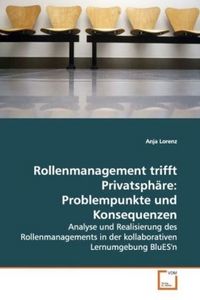 Produktbild: Rollenmanagement trifft Privatsph&auml;re: Problempunkte und Konsequenzen