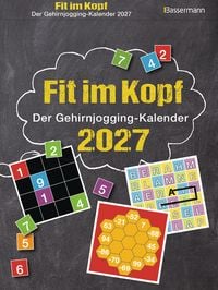 Produktbild: Fit im Kopf - der Gehirnjogging-Kalender 2027