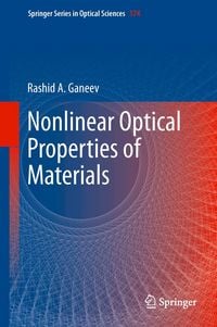 Produktbild: Nonlinear Optical Properties of Materials