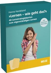 Produktbild: &raquo;Lernen, wie geht das?&laquo; &ndash; 40 Lernstrategiekarten zum eigenst&auml;ndigen Lernen