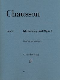 Bild vom Artikel Ernest Chausson - Klaviertrio g-moll op. 3 vom Autor Ernest Chausson
