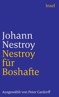 Produktbild: Nestroy f&uuml;r Boshafte