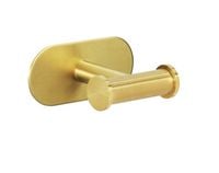 Produktbild: Turbo-Loc&reg;&nbsp;Wandhaken Mod. Orea Duo Gold Matt, Befestigen ohne bohren