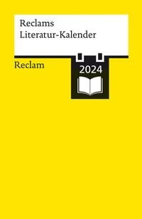 Bild vom Artikel Reclams Literatur-Kalender 2024 vom Autor 