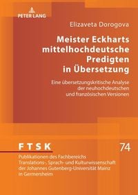 Produktbild: Meister Eckharts mittelhochdeutsche Predigten in &Uuml;bersetzung