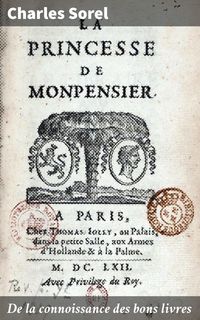 Produktbild: De la connoissance des bons livres