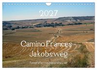 Produktbild: Camino Frances - Jakobsweg (Wandkalender 2027 DIN A4 quer), CALVENDO Monatskalender