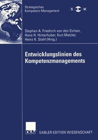 Produktbild: Entwicklungslinien des Kompetenzmanagements