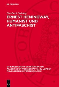 Produktbild: Ernest Hemingway, Humanist und Antifaschist