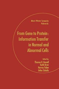 Produktbild: From Gene to Protein: Information Transfer in Normal and Abnormal Cells