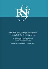 Produktbild: Rsf: The Russell Sage Foundation Journal of the Social Sciences