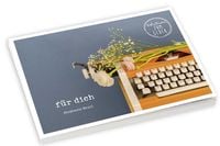 Produktbild: F&uuml;r dich &ndash; Postkartenbuch