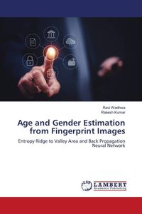 Produktbild: Age and Gender Estimation from Fingerprint Images