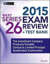 Produktbild: Wiley Series 26 Exam Review 2015 + Test Bank