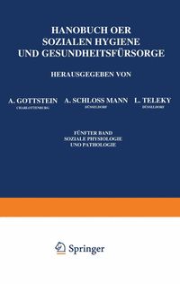 Produktbild: Handbuch der Soƶialen Hygiene und Gesundheitsf&uuml;rsorge