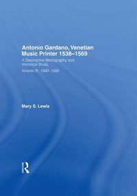 Produktbild: Antonio Gardano, Venetian Music Printer, 1538-1569